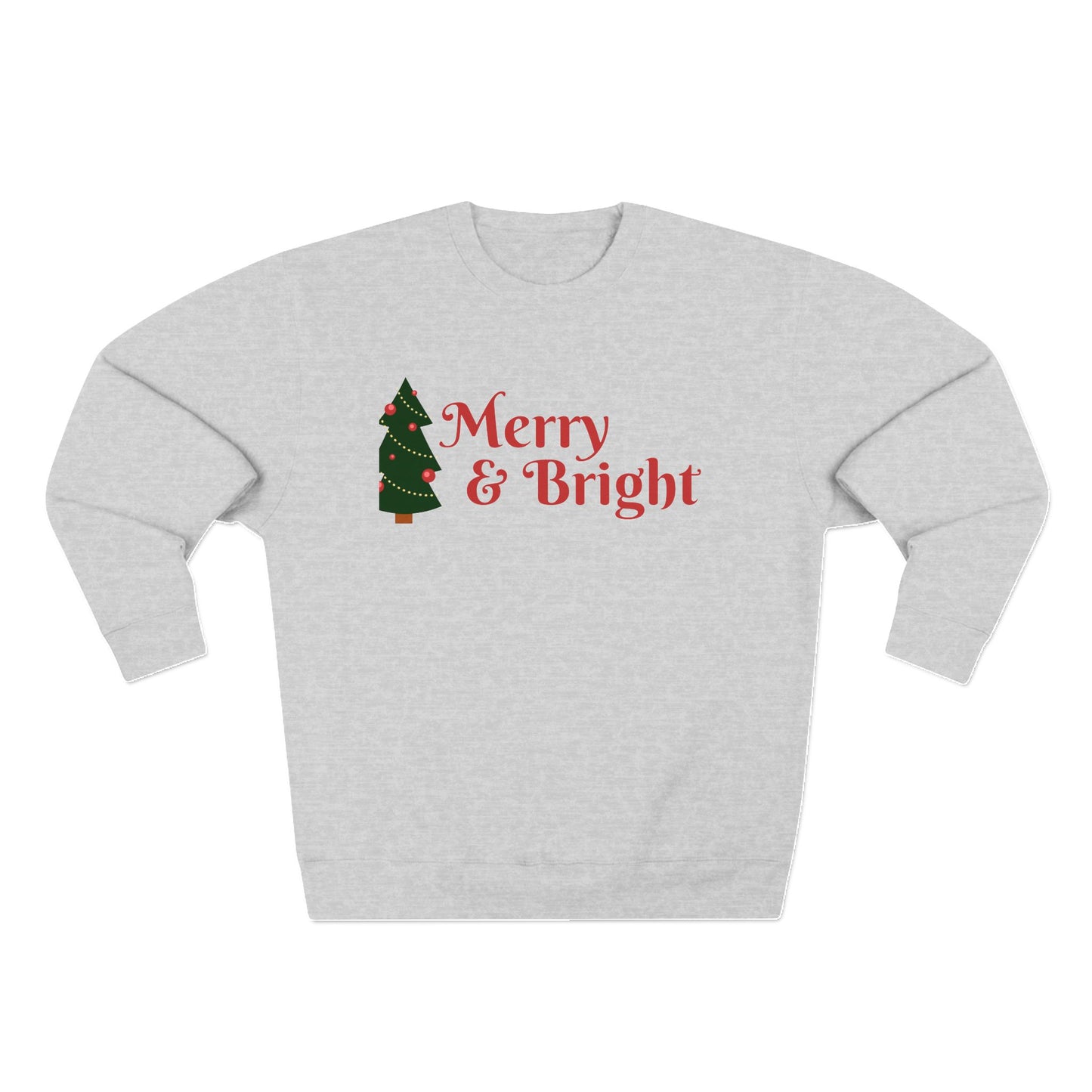 Merry and Bright Unisex Crewneck Sweatshirt