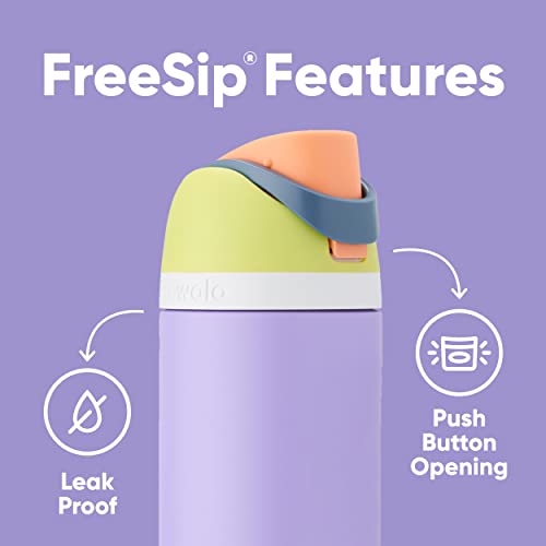 Owala FreeSip Insulated Stainless Steel Water Bottle with Straw for Sports Travel and School BPAFree Sports Water Bottle 24 oz Camo Cool