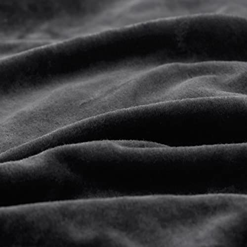 Bedsure Fleece Bed Blankets Queen Size Grey  Soft Lightweight Plush Fuzzy Cozy Luxury Blanket Microfiber 90x90 inches