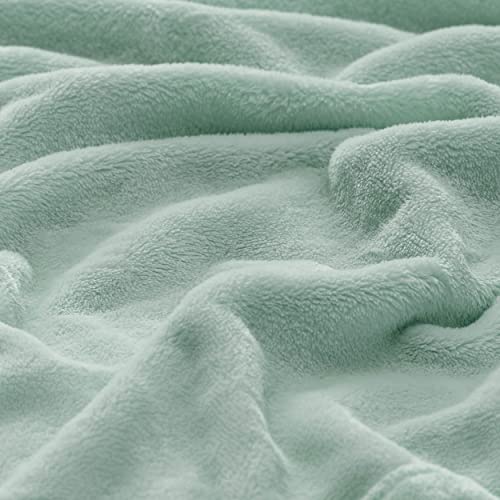 Bedsure Fleece Bed Blankets Queen Size Grey  Soft Lightweight Plush Fuzzy Cozy Luxury Blanket Microfiber 90x90 inches