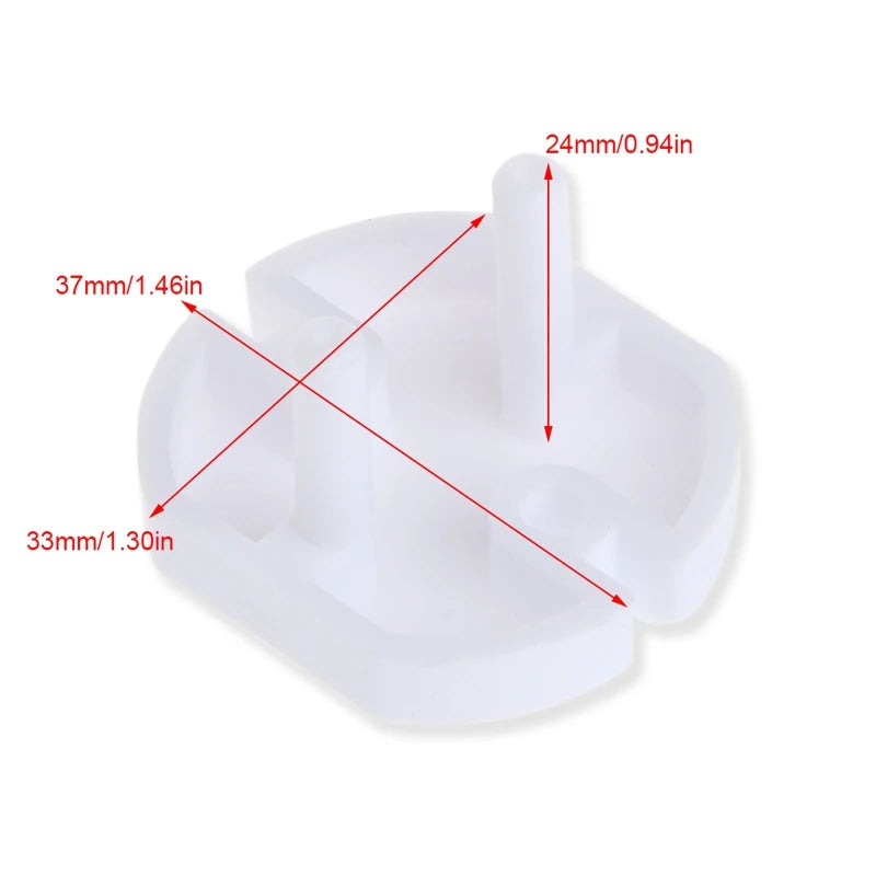 10pcs DE EK EU US French Standard Plug Power Socket Electrical Outlet Protector Cover Baby Children Safety Guard Protection