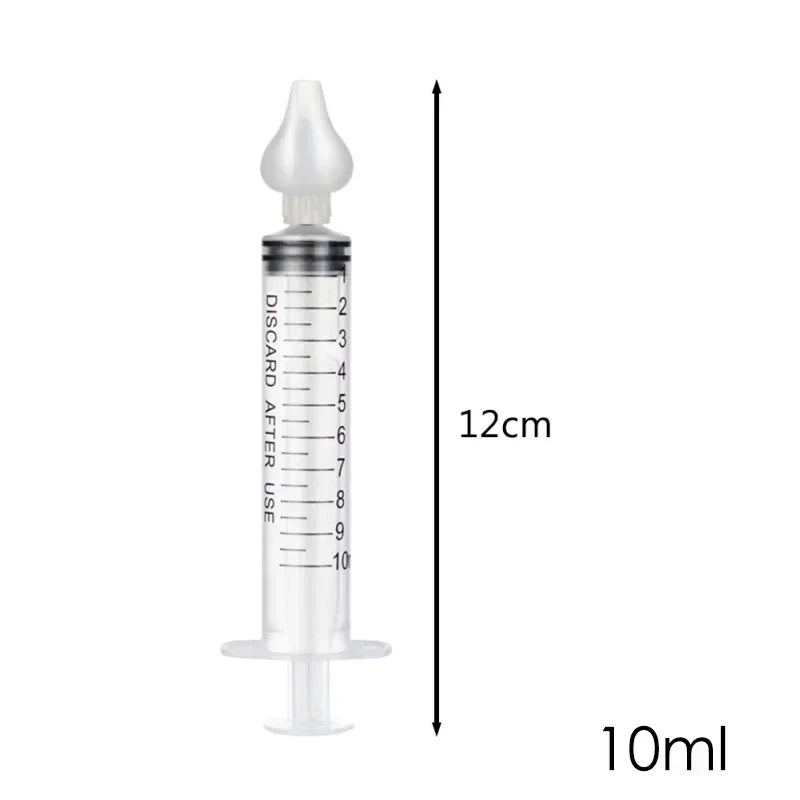 Baby Nose Clean Needle Tube Infant Baby Care Nasal Aspirator Cleaner 10ML Baby Rhinitis Nasal Washer