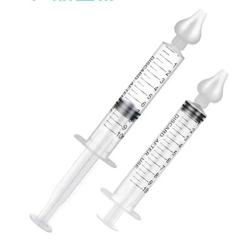 Baby Nose Clean Needle Tube Infant Baby Care Nasal Aspirator Cleaner 10ML Baby Rhinitis Nasal Washer