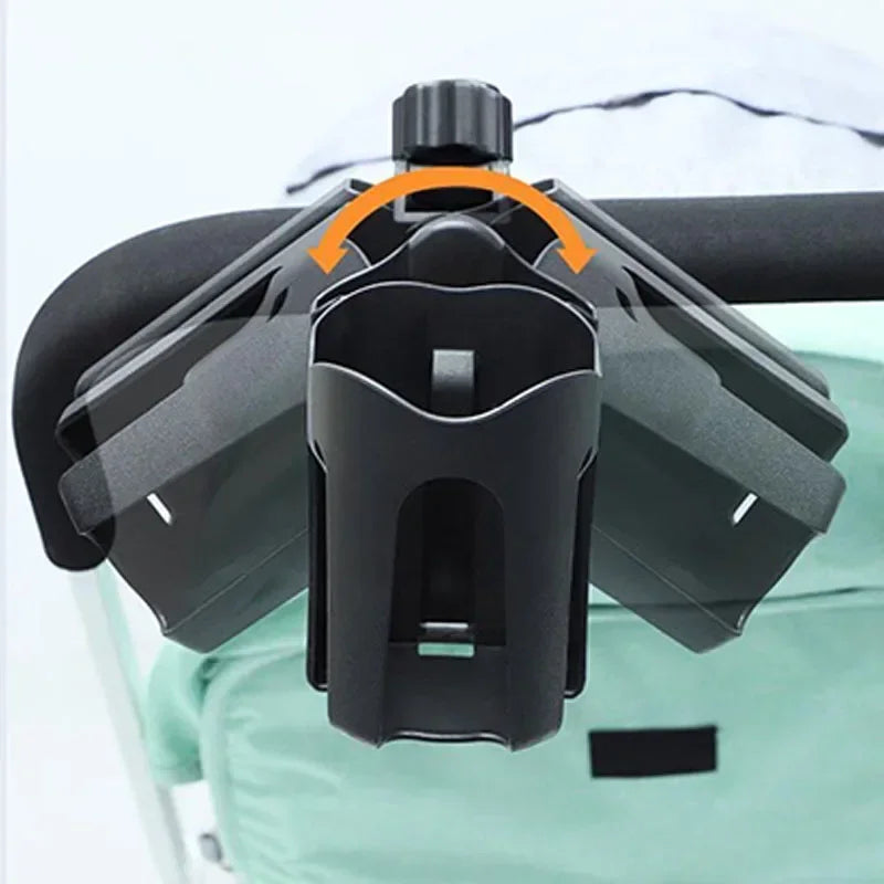 2 in 1 Baby Stroller Water Cup Holder with Mobile Phone Holderbottle Holderelectric Carbicycle Universal Water Bottle Holder