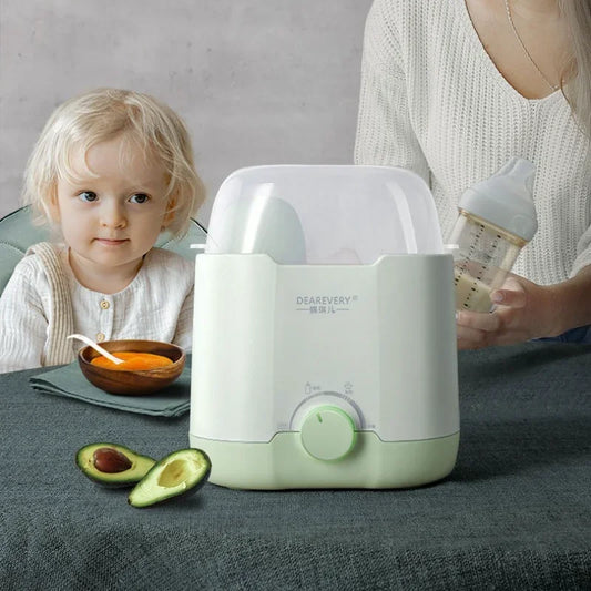 Baby Bottle Heater Portable Professional Beautiful Food and Milk Heater 150W Dual Baby Bottle Heater and Disinfector Baby Milk