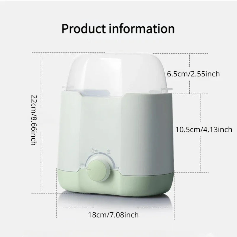Baby Bottle Heater Portable Professional Beautiful Food and Milk Heater 150W Dual Baby Bottle Heater and Disinfector Baby Milk